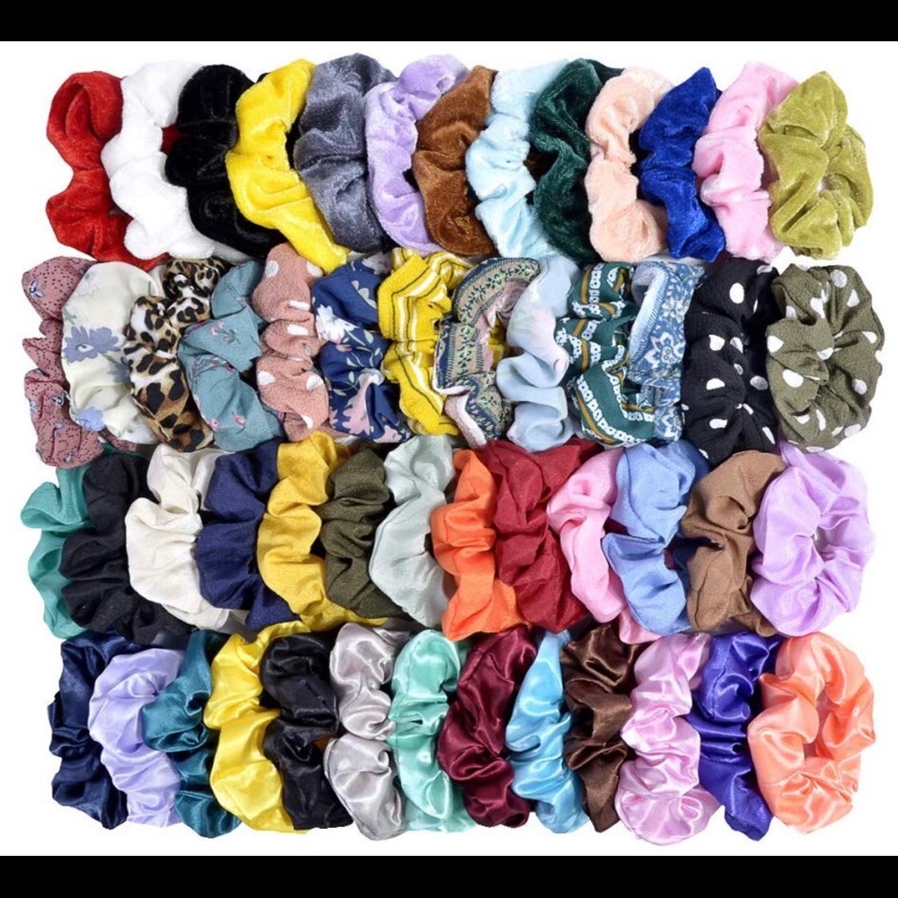 52 scrunchies for girls!
